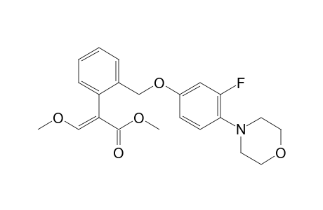 Methyl (E)-2-[2-[(3-fluoro-4-morpholino-phenoxy)methyl]phenyl]-3-methoxy-prop-2-enoate
