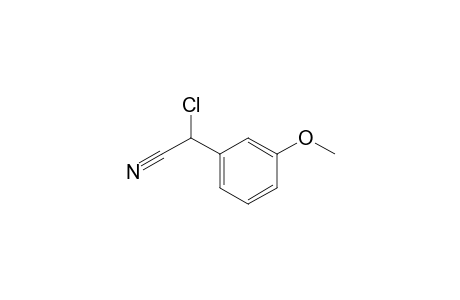2-chloranyl-2-(3-methoxyphenyl)ethanenitrile