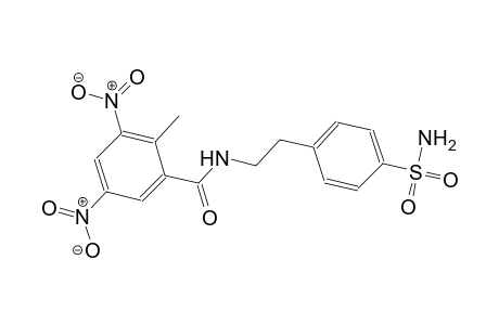 N-{2-[4-(aminosulfonyl)phenyl]ethyl}-2-methyl-3,5-dinitrobenzamide
