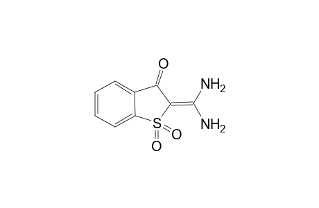 2-(Diaminomethylene)benzo[b]thiophene-3(2H)-one 1,1-dioxide