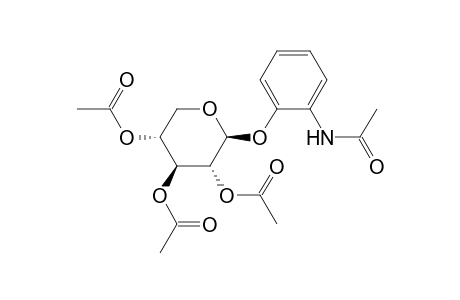 2'-(beta-D-XYLOPYRANOSYLOXY)ACETANILIDE, TRIACETATE