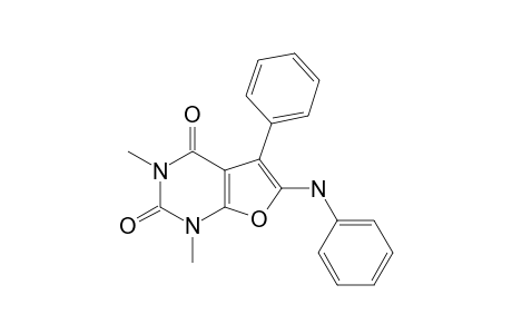 1,3-dimethyl-5-phenyl-6-(phenylamino)furo[3,2-e]pyrimidine-2,4-quinone
