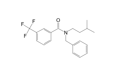 Benzamide, 3-trifluoromethyl-N-benzyl-N-(3-methylbutyl)-