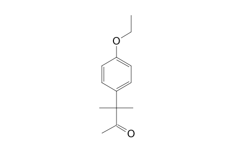 2-Butanone, 3-(4-ethoxyphenyl)-3-methyl-