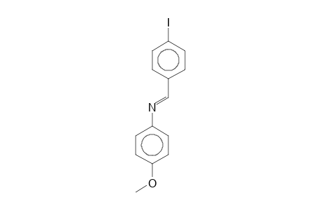 N-[(E)-(4-Iodophenyl)methylidene]-4-methoxyaniline