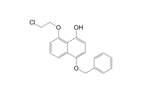 4-Benzoxy-8-(2-chloroethoxy)-1-naphthol