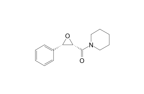N-[(2S*,3S*)-2,3-Epoxy-3-phenylpropanoyl]piperidine