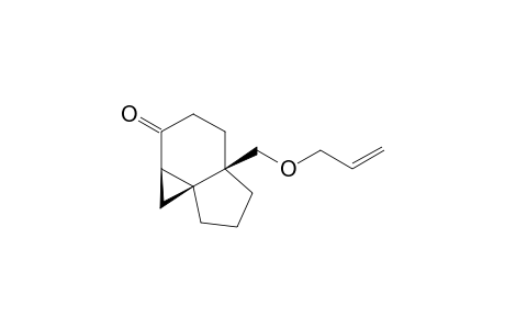 (1aR*,4aR*,7aS*)-4a-(Allyloxymethyl)-octahydro-2H-cyclopropa[d]inden-2-one