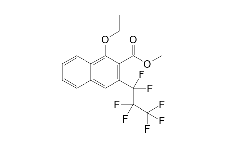 Methyl 1-ethoxy-3-perfluoropropyl-2-naphthoate