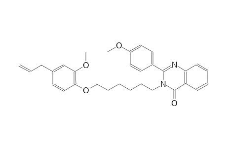 3-[6-(4-allyl-2-methoxyphenoxy)hexyl]-2-(4-methoxyphenyl)-4(3H)-quinazolinone