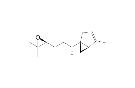 (S)-2,2-Dimethyl-3-[(R)-3-((1R,5R)-4-methyl-bicyclo[3.1.0]hex-3-en-1-yl)-butyl]-oxirane