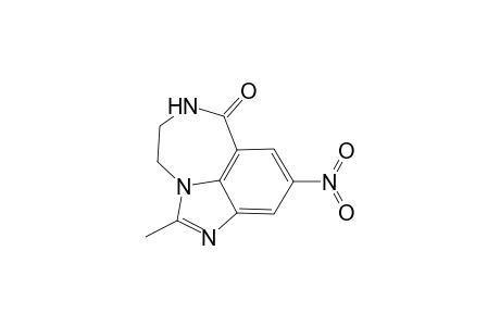 2-Methyl-9-nitro-5,6-dihydroimidazo[4,5,1-jk][1,4]benzodiazepin-7(4H)-one
