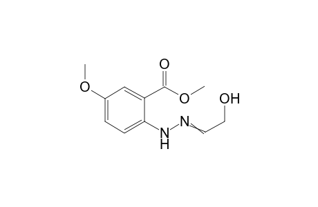 Methyl 2-(2-(2-hydroxyethylidene)hydrazinyl)-5-methoxybenzoate