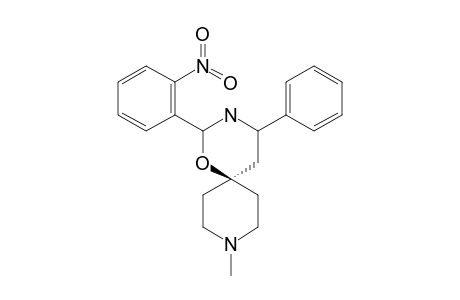 2-(2-NITROPHENYL)-4-PHENYL-9-METHYL-1-OXA-3,9-DIAZASPIRO-[5,5]-UNDECANE