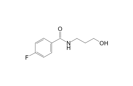 4-Fluoro-N-(3-hydroxypropyl)benzamide