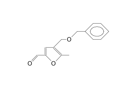 4-Benzyloxymethyl-5-methyl-2-furancarboxaldehyde