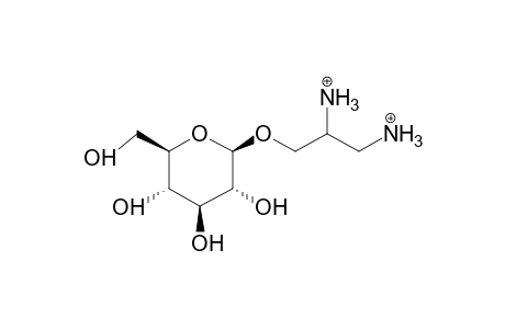 2,3-Diammonium-prop-1-yl-b-d-glucopyranoside dichloride