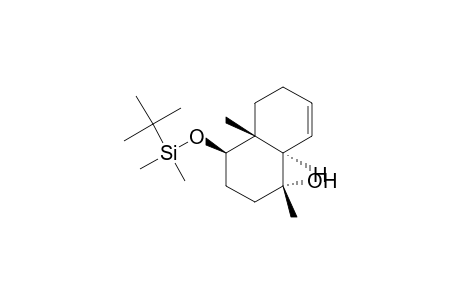 (1.alpha.,4.beta.,4a.beta.,8a.alpha.)-4-[(tert-Butyldimethylsilyl)oxy]-1,2,3,4,4a,5,6,8a-octahydro-1,4a-dimethyl-1-naphthalenol