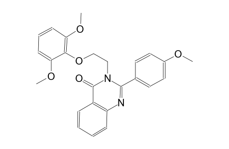 3-[2-(2,6-dimethoxyphenoxy)ethyl]-2-(4-methoxyphenyl)-4(3H)-quinazolinone