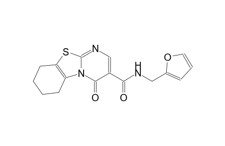 4H-pyrimido[2,1-b]benzothiazole-3-carboxamide, N-(2-furanylmethyl)-6,7,8,9-tetrahydro-4-oxo-
