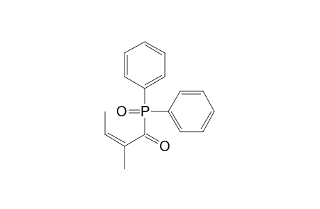 Phosphine oxide, (2-methyl-1-oxo-2-butenyl)diphenyl-
