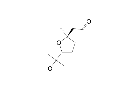 (2R,5R)-5-(1-HYDROXY-1-METHYLETHYL)-2-METHYLTETRAHYDROFURAN-2-ACETALDEHYDE