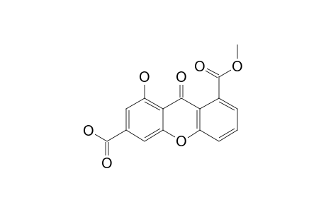 8-(METHOXYCARBONYL)-1-HYDROXY-9-OXO-9H-XANTHENE-3-CARBOXYLIC-ACID