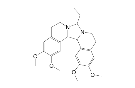 8-Ethyl-5,6,10,11,15b,15c-hexahydro-2,3,13,14-tetramethoxy-8H-imidazo[5,1-a:4,3-a']diisoquinoline