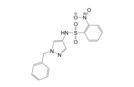 N-(1-benzyl-1H-pyrazol-4-yl)-2-nitrobenzenesulfonamide