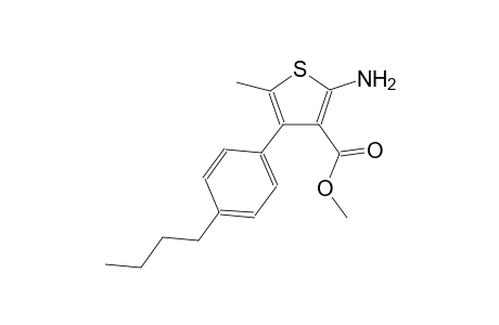 methyl 2-amino-4-(4-butylphenyl)-5-methyl-3-thiophenecarboxylate