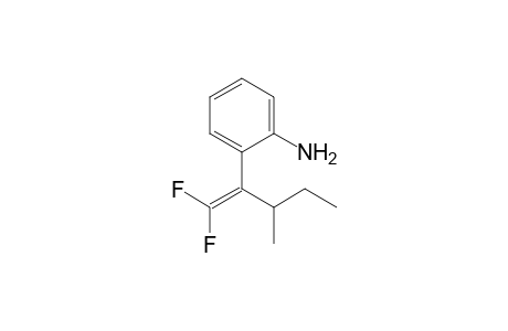 o-(1-sec-Butyl-2,2-difluorovinyl)aniline