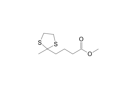4-(2-Methyl-1,3-dithiolan-2-yl)butanoic acid methyl ester