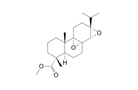 METHYL-ABIETA-8-ALPHA,9-ALPHA,13-ALPHA,14-ALPHA-DIEPOXY-18-OATE