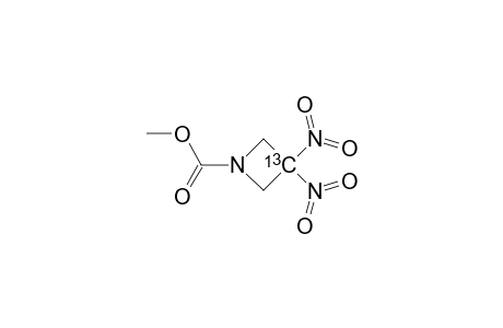 1-METHOXYCARBONYL-3,3-DINITRO-AZETIDINE-3-(13)C