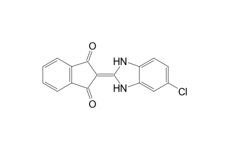 2-(5-Chloranyl-1,3-dihydrobenzimidazol-2-ylidene)indene-1,3-dione