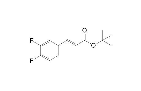 tert-Butyl (2E)-3-(3,4-difluorophenyl)-2-propenoate
