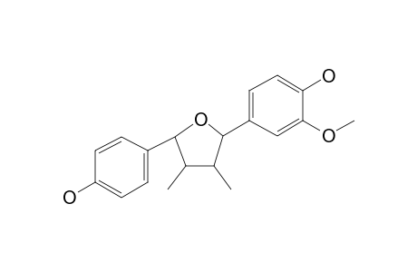 2,3-Trans-3,4-cis-4,5-cis-5-(4''-hydroxyphenyl)-2-(4'-hydroxy-3'-methoxyphenyl)-3,4-dimethyltetrahydrofuran