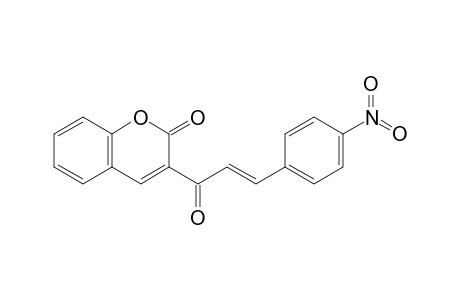 3-(3-(4-Nitrophenyl)acryloyl)-2H-chromen-2-one