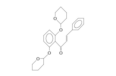 2',6'-Bis(tetrahydro-pyran-2-yl-oxy)-chalcone
