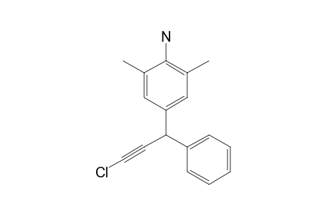 [4-(3-chloro-1-phenyl-prop-2-ynyl)-2,6-dimethyl-phenyl]amine