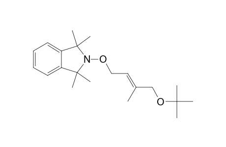 E-2-(4'-TERT.-BUTOXY-3'-METHYLBUT-2'-ENOXY)-1,1,3,3-TETRAMETHYL-ISOINDOLINE