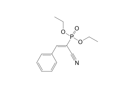 (E)-2-diethoxyphosphoryl-3-phenyl-acrylonitrile