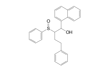1-(1-Naphthyl)-4-phenyl-2-phenylsulfinyl-1-butanol