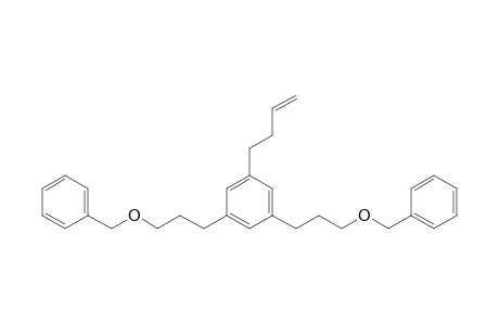 1-But-3-enyl-3,5-bis(3-benzyloxypropyl)benzene