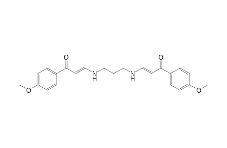 N,N'-Bis[2-(p-methoxybenzoyl)vinyl]propane-1,3-diamine