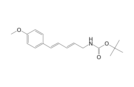 N-[(2E,4E)-5-(4-methoxyphenyl)penta-2,4-dienyl]carbamic acid tert-butyl ester