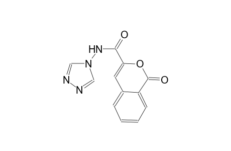 1-oxo-N-(4H-1,2,4-triazol-4-yl)-1H-2-benzopyran-3-carboxamide