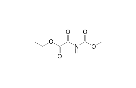 Ethyl N-methoxycarbonyloxamate