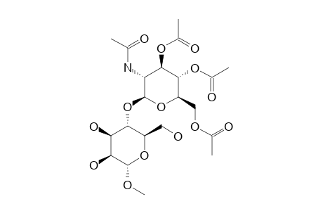 2-N-ACETYL-BETA-GLUCOPYRANOSYL-(1B->4)-1A-METHYL-ALPHA-MANNOPYRANOSIDE