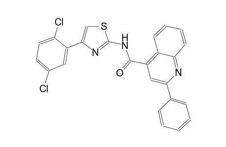 4-quinolinecarboxamide, N-[4-(2,5-dichlorophenyl)-2-thiazolyl]-2-phenyl-